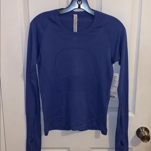 LULULEMON NWT swiftly tech long sleeve crew size 8